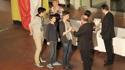 Auch die U14-Mannschaft des Verein Bamberger Sportkegler e.V. wurde für ihre Erfolge ausgezeichnet. l