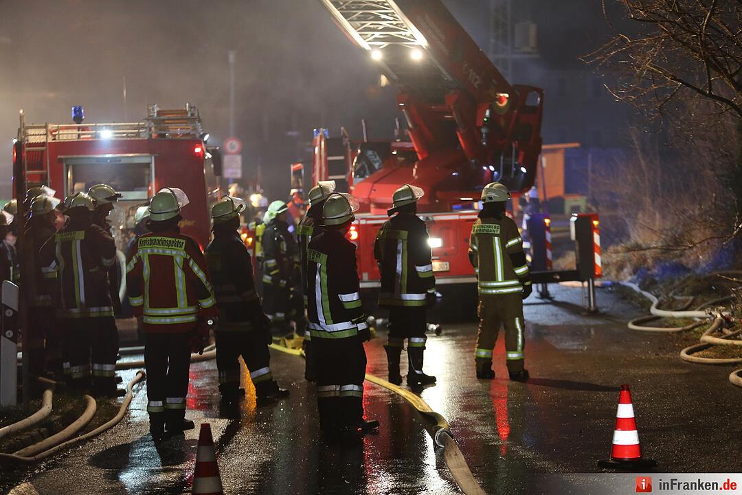 Bauernhof in Weißdorf bei Hof brennt ab