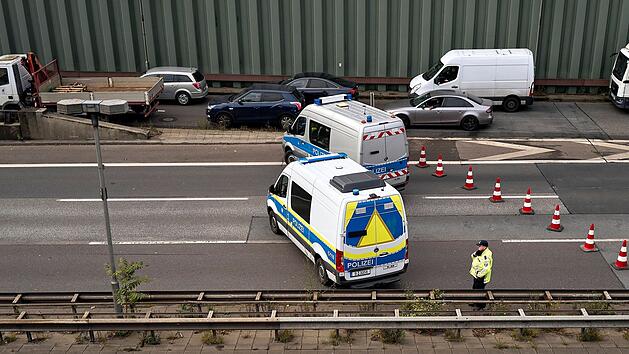A100 und A113 in Berlin wegen Polizeieinsatz gesperrt