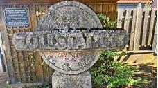 Der historische Zollstein.
