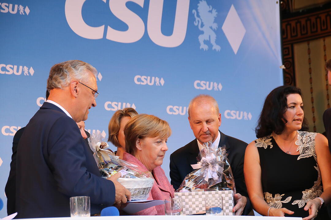 Angela Merkel zu Besuch in Bad Kissingen