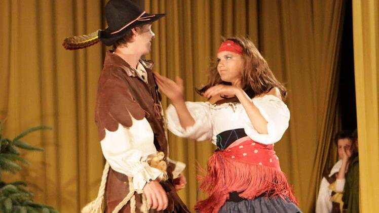 Handgreifliche Räuberbraut