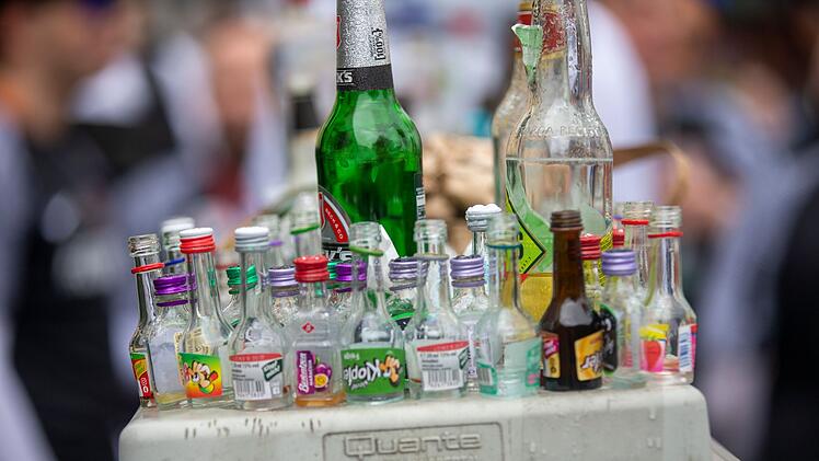 Alkoholsucht (Symbolfoto)