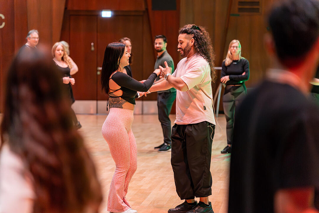 Das Festival bot viele Workshops f&uuml;r Anf&auml;nger und Profis!