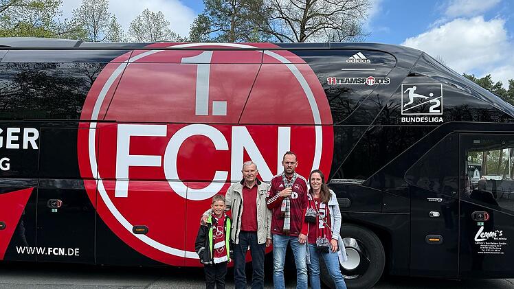 Nürnberg: Wünschewagen erfüllt FCN-Fan letzten Wunsch - und feiert danach spontan auf Volksfest