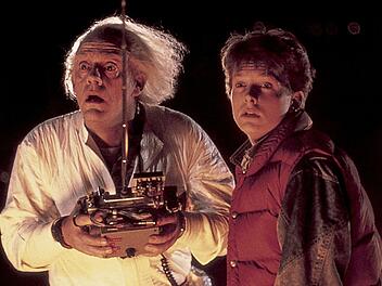 Ein Klassiker der Filmgeschichte: Vor 40 Jahren kam "Zur&uuml;ck in die Zukunft" ins Kino.