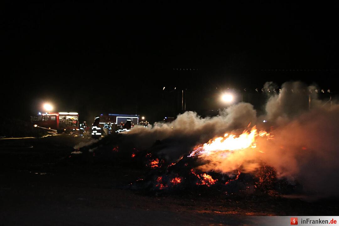 Hoher Schaden bei Stallbrand bei Nüdlingen