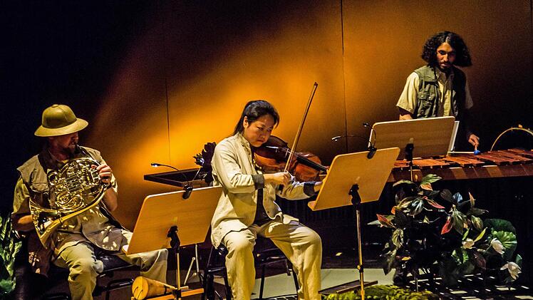 "Das musikalische Nashorn": Impressionen vom Kinderkonzert des Landestheaters in der Coburger ReithalleFoto: Jochen Berger