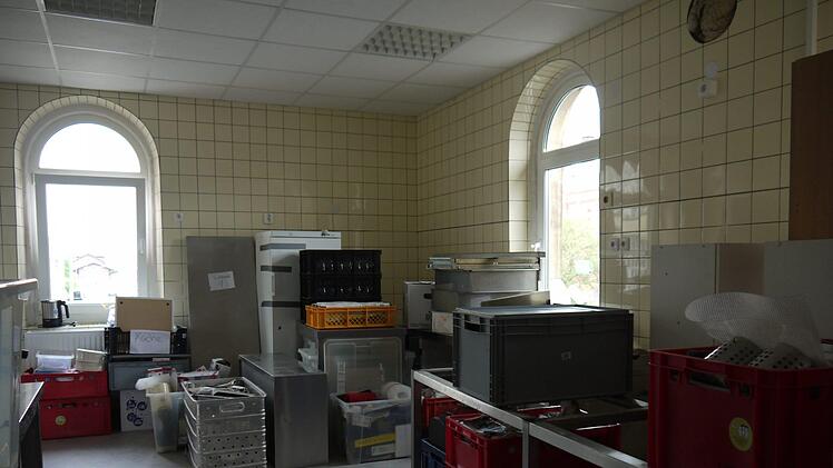Im ersten Stock des neuen Gebäudes befindet sich unter anderem die Küche. Foto: Rebecca Vogt