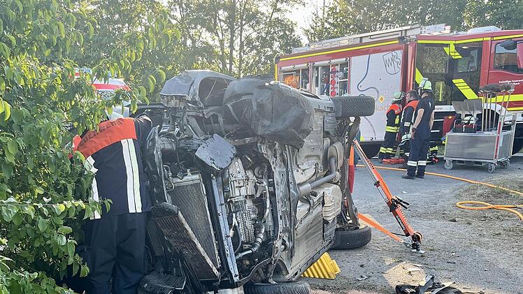 Schwerer Verkehrsunfall in Volkach