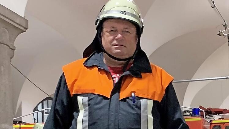 Landtagsabgeordneter Walter Nussel war mit der Münchner Berufsfeuerwehr im Einsatz. Foto: privat