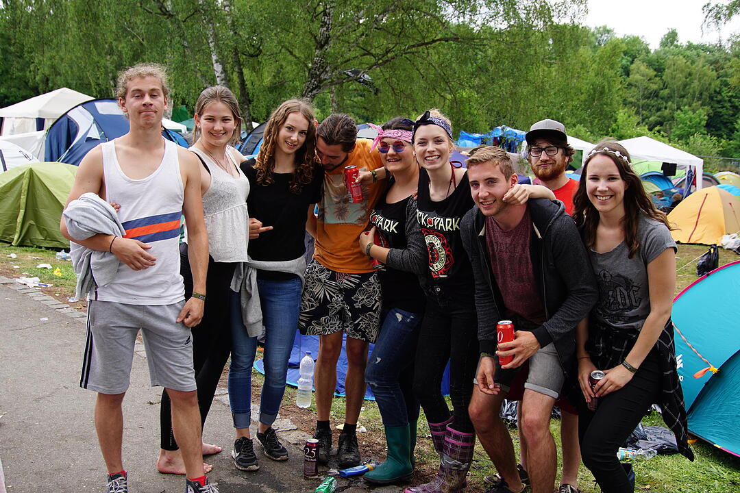 Drei Tage Zeltplatz bei Rock im Park