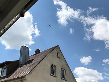 Hubschrauber kreist &uuml;ber Bamberg - das steckt dahinter