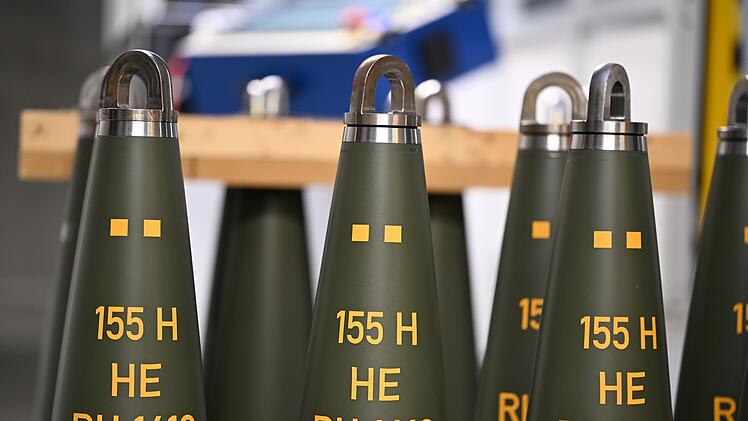 Artilleriegranaten von Rheinmetall