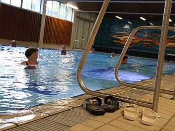 Aqua Fitness im Hallenbad Wildflecken Foto: Ulrike Müller