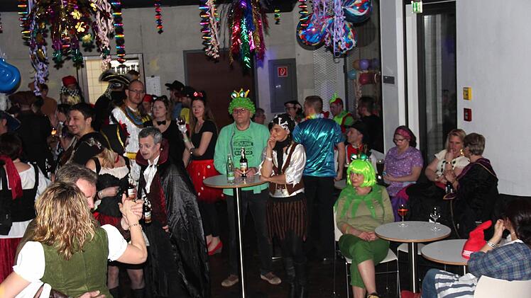 Viel Spaß hatten die Höchstadter Fosänachter in der Kulturfabrik. Foto: Johanna Blum