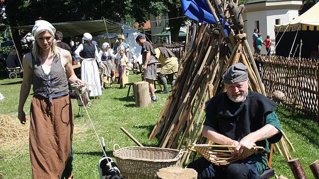 Impressionen vom historischen B&uuml;rgerfest im Jahr 2010 Foto: Archiv/Karin Herzog