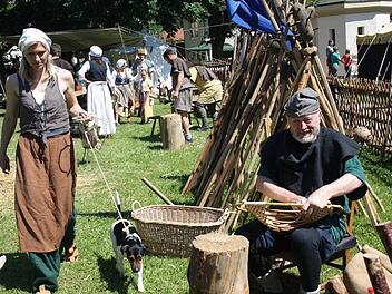 Impressionen vom historischen Bürgerfest im Jahr 2010 Foto: Archiv/Karin Herzog
