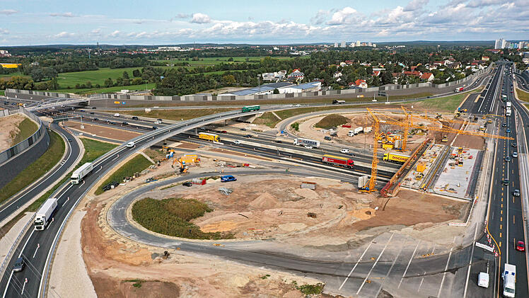 A3/A73: Autobahnkreuz Fürth/Erlangen