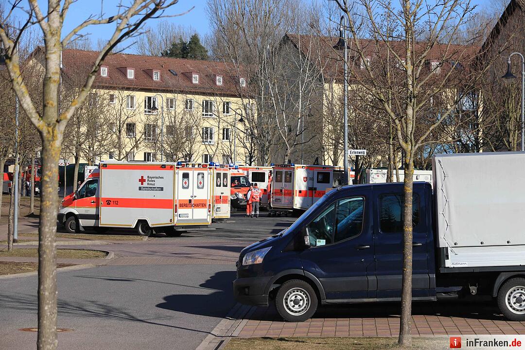 Brand in Bamberg-Ost: Drei Verletzte