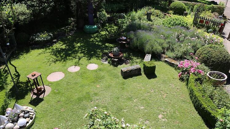 Impressionen aus Carmen Kunerts Gartenatelier in Thurnau. Foto: Barbara Herbst
