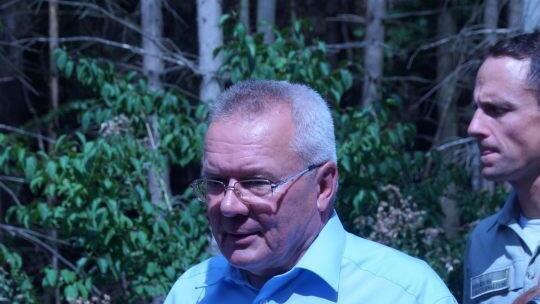 Hans-Rüdiger Schmittnägel, leitender Forstdirektor des Bayerischen Amtes für Ernährung, Landwirtschaft und Forsten Bamberg (AELF)