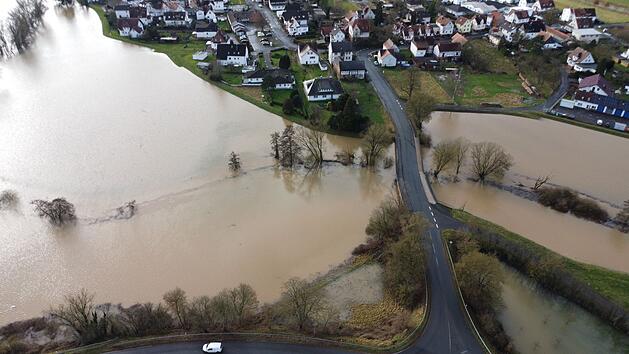 Hochwasser in Hessen