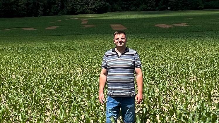 Landwirt und Initiator Christian Hannig