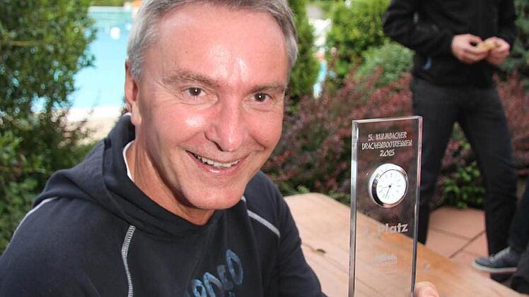 Stadtwerke-Chef Stephan Pröschold ist glücklich, wieder Zweiter geworden zu sein. Foto: Sonja Adam