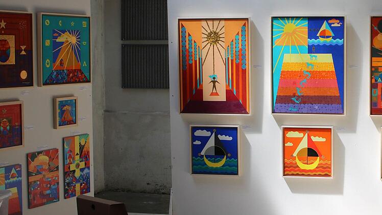 Impressionen von der ersten Auflage der Kunstmesse "Umschlagplatz Coburg"Foto: Jochen Berger