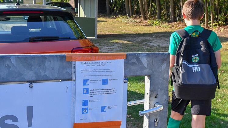 So sieht derzeit der Alltag nach dem Training aus: In Sportklamotten geht es ungeduscht nach Hause.