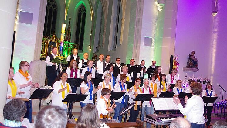 Im Rahmen von "Kronach leuchtet" gab es am Freitag in der Kreisstadt eine lange "Nacht der Kirchen". Fotos: Heike Schülein