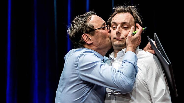 Impressionen vom "TBC"-Gastspiel im Coburger Kongresshaus.Foto: Jochen Berger