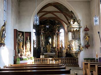 Der Innenraum der Pfarrkirche St. Georg, um deren Sanierung es in der Sitzung ging Foto: Dagmar Niemann