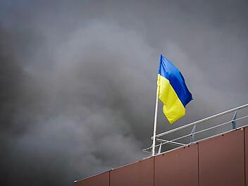 Ukrainische Flagge