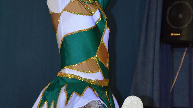 Lucienne Dunkel als GCA-Tanzmariechen