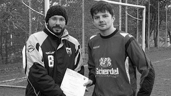 Frantisek Malers (rechts im Bild) ist am Samstag bei einem Unfall auf der A9 ums Leben gekommen. Foto: Archiv