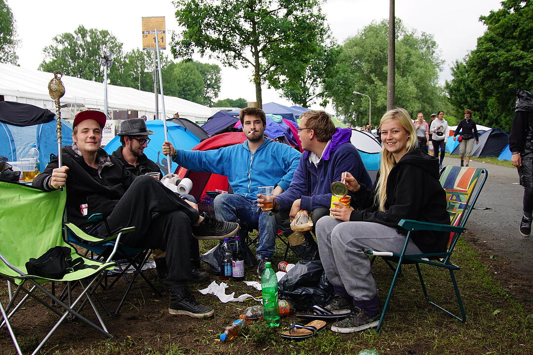 Drei Tage Zeltplatz bei Rock im Park