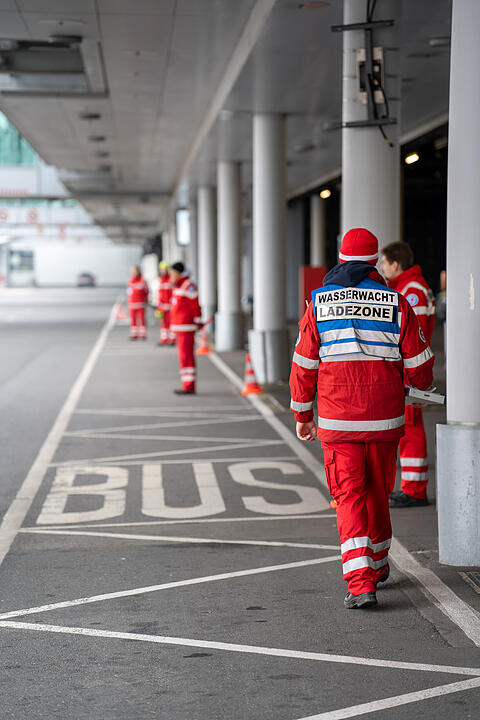 Großübung am Nürnberger Flughafen