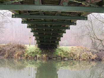 Der Neue Reitersteg gehört zu den Projekten, für die kein Platz mehr im Haushalt war. Konsequenz: Laut Tiefbauabteilung muss die Brücke wahrscheinlich zum Jahresende gesperrt werden. Foto:Ralf Ruppert