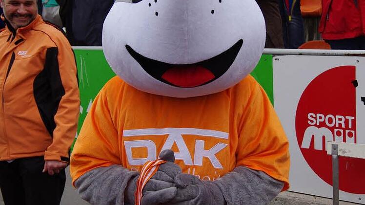 Noch ein Maskottchen. Foto: Klaus Werner