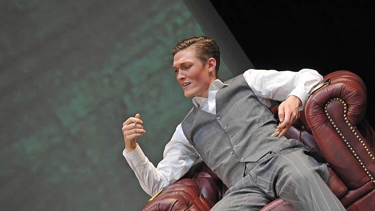 Coburger Erstaufführung von Stephen Dolginoffs "Thrill" in der Reithalle.Foto: Andrea Kremper