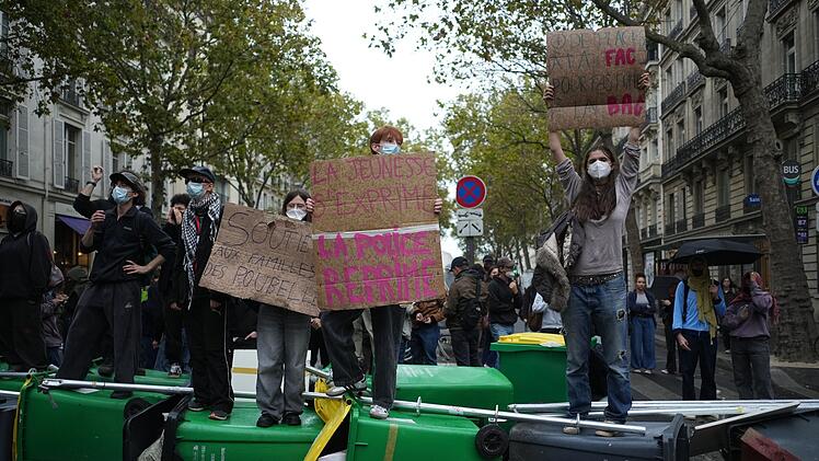Schulproteste in Frankreich