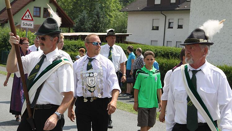 Interessante Hüte waren auch mit von der Partie.  Foto: Michael Wunder