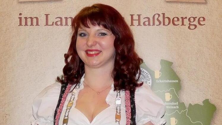 Bierprinzessin Kerstin Friedrich freut sich auf ihre neue Aufgabe.