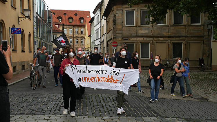 Bamberg: Demo f&uuml;r Seenotrettung am 07.08.2021