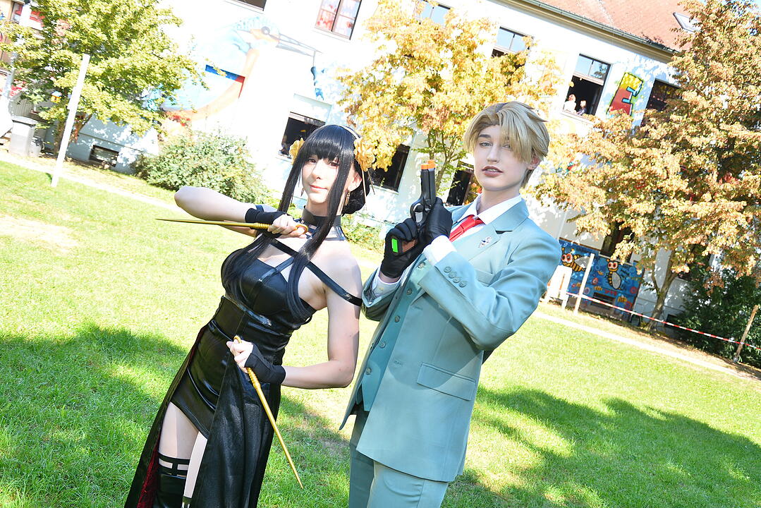 Zahlreiche Manga, Anime und Cosplay-Fans kamen nach Schweinfurt.