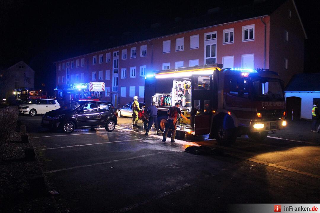 Zimmer in Bayreuth brennt aus