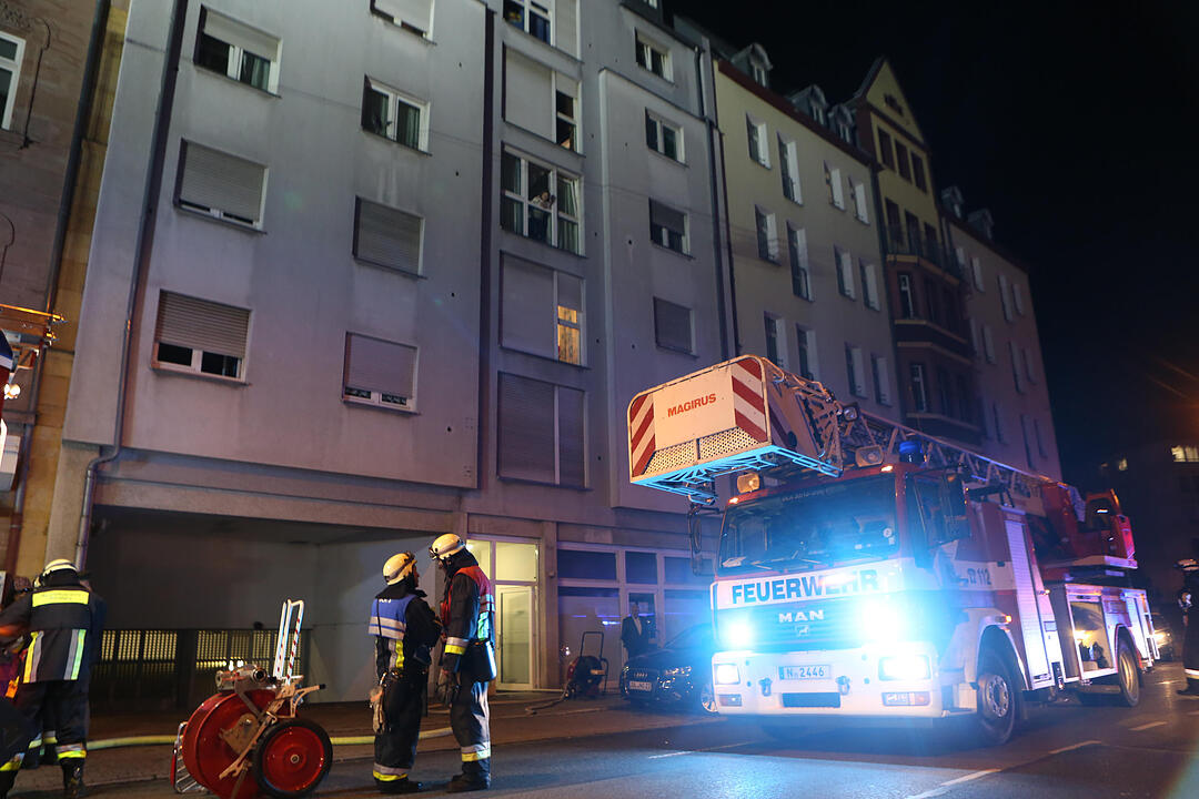 Nürnberg: Leiche in Wohnung nach Brand gefunden