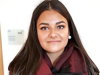 Neue Kreisschülersprecherin der Mittelschulen: Vanessa Frank aus Haßfurt Foto: Günther Geiling